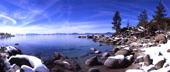 Winter's  Bliss, East Shore, Lake Tahoe.